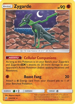 Zygarde 124/236 - SM  Unified Minds-1