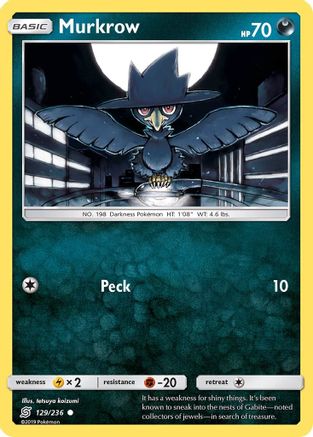 Murkrow (129) 129/236 - SM  Unified Minds-1