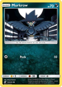 Murkrow (129) 129/236 - SM  Unified Minds-1