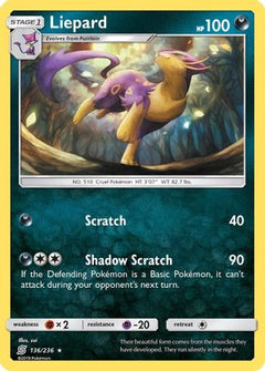 Liepard/236 - SM  Unified Minds Reverse Holofoil-1