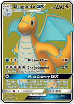 Dragonite GX (Full Art)/236 - SM  Unified Minds Holofoil-1