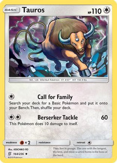 Tauros 164/236 - SM  Unified Minds Reverse Holofoil-1