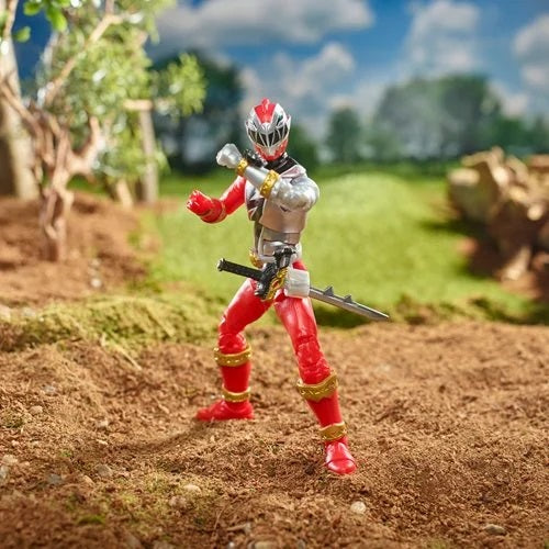 Power Rangers Lightning Collection – Figura de 6 pulgadas Dino Fury Red Ranger (UPC: 195166152196)