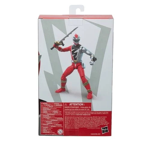 Power Rangers Lightning Collection – Figura de 6 pulgadas Dino Fury Red Ranger (UPC: 195166152196)