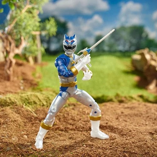 Power Rangers Lightning Collection – Figura de 6 Pulgadas Lunar Wolf Ranger de Wild Force (UPC: 195166152226)