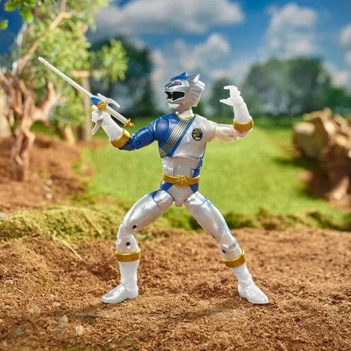 Power Rangers Lightning Collection – Figura de 6 Pulgadas Lunar Wolf Ranger de Wild Force (UPC: 195166152226)