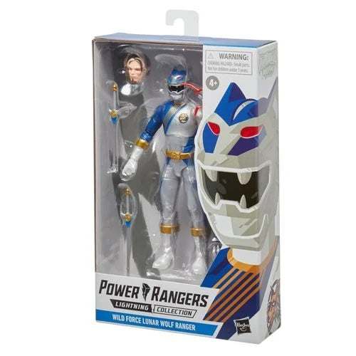Power Rangers Lightning Collection – Figura de 6 Pulgadas Lunar Wolf Ranger de Wild Force (UPC: 195166152226)