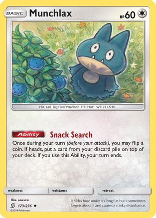 Munchlax 173/236 - SM  Unified Minds-1