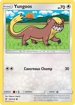 Yungoos 180/236 - SM  Unified Minds Reverse Holofoil-1