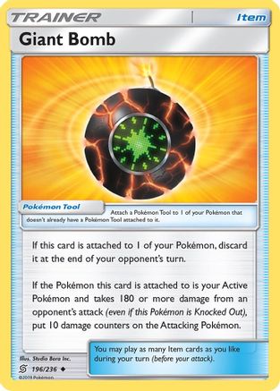 Giant Bomb/236 - SM  Unified Minds Reverse Holofoil-1