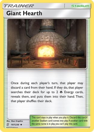 Giant Hearth 197/236 - SM  Unified Minds-1