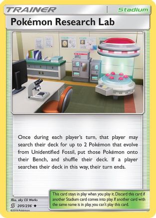 Pokemon Research Lab 205/236 - SM  Unified Minds-1