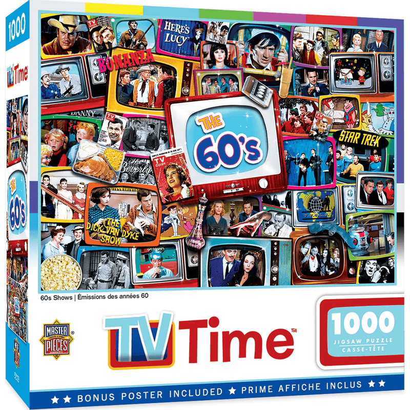 1960's TV Shows 1000pc Puzzle-1
