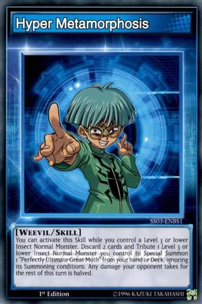 Hyper Metamorphosis (SS03-ENBS1) - Speed Duel Decks: Ultimate Predators 1st Edition-1
