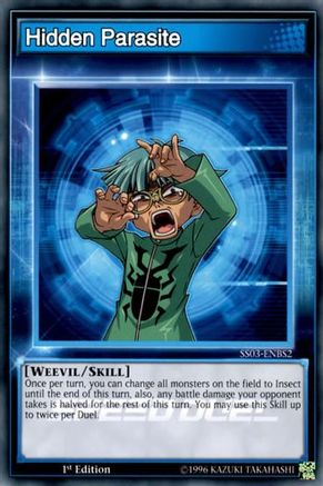 Hidden Parasite (SS03-ENBS2) - Speed Duel Decks: Ultimate Predators 1st Edition-1