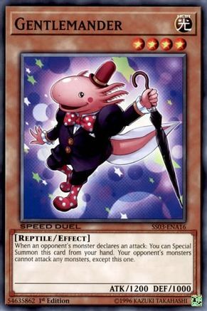 Gentlemander (SS03-ENA16) - Speed Duel Decks: Ultimate Predators 1st Edition-1