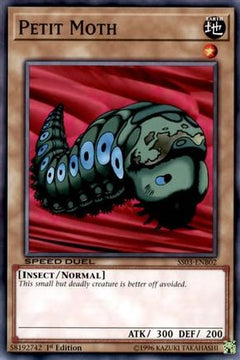 Petit Moth (SS03-ENB02) - Speed Duel Decks: Ultimate Predators 1st Edition-1