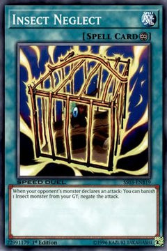 Insect Neglect (SS03-ENB19) - Speed Duel Decks: Ultimate Predators 1st Edition-1