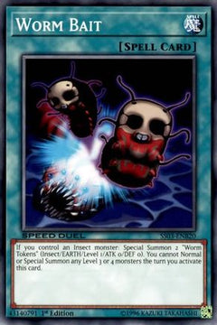Worm Bait (SS03-ENB20) - Speed Duel Decks: Ultimate Predators 1st Edition-1