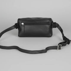Greenwood Leather Belt Bag. Premium Top-Grain Leather Waist Pack & Crossbody Sling-2