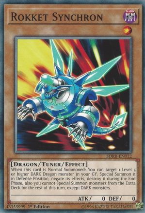 Rokket Synchron (SDRR-EN012) - Structure Deck: Rokket Revolt 1st Edition-1