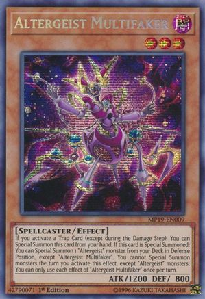 Altergeist Multifaker (MP19-EN009) - 2019 Gold Sarcophagus Tin Mega Pack 1st Edition