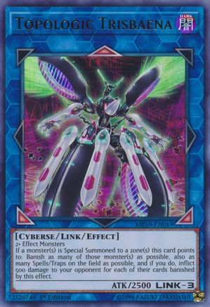 Topologic Trisbaena (MP19-EN019) - 2019 Gold Sarcophagus Tin Mega Pack 1st Edition-1