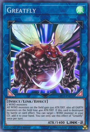 Greatfly (MP19-EN032) - 2019 Gold Sarcophagus Tin Mega Pack Unlimited-1
