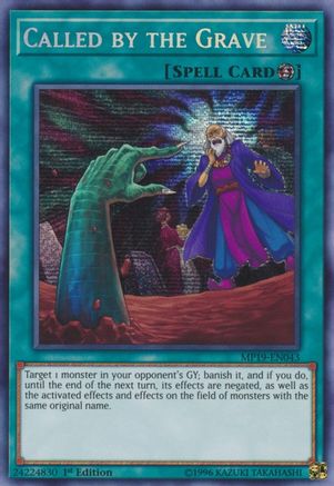 Called by the Grave (MP19-EN043) - 2019 Gold Sarcophagus Tin Mega Pack Unlimited-1