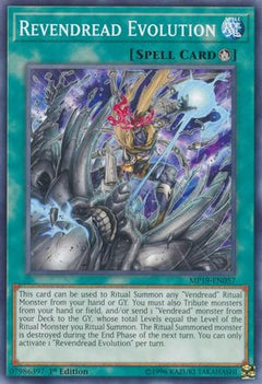 Revendread Evolution (MP19-EN057) - 2019 Gold Sarcophagus Tin Mega Pack 1st Edition-1