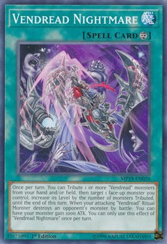 Vendread Nightmare (MP19-EN058) - 2019 Gold Sarcophagus Tin Mega Pack 1st Edition-1