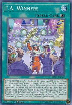 F.A. Winners (MP19-EN062) - 2019 Gold Sarcophagus Tin Mega Pack 1st Edition-1