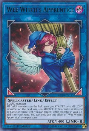 Wee Witch's Apprentice (MP19-EN111) - 2019 Gold Sarcophagus Tin Mega Pack 1st Edition-1