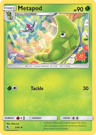 Metapod 2/68 - Hidden Fates-1