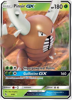 Pinsir GX 6/68 - Hidden Fates Holofoil-1
