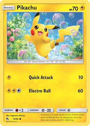 Pikachu 19/68 - Hidden Fates-1