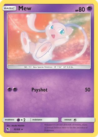 Mew 32/68 - Hidden Fates-1