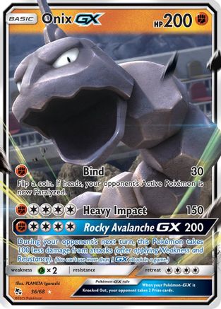 Onix GX 36/68 - Hidden Fates Holofoil-1