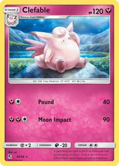 Clefable 40/68 - Hidden Fates-1