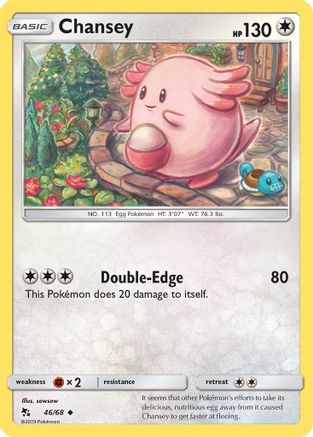 Chansey 46/68 - Hidden Fates-1