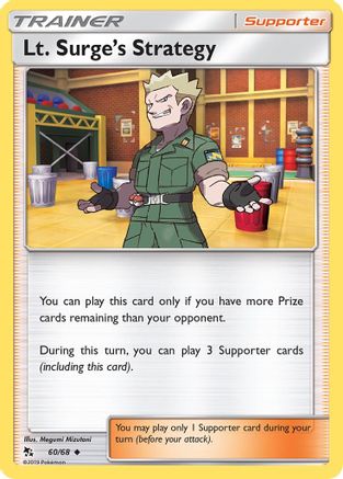 Lt. Surge's Strategy 60/68 - Hidden Fates-1