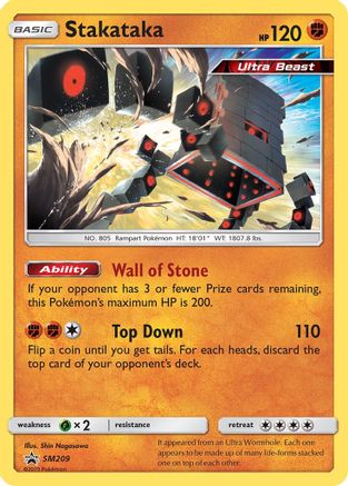 Stakataka - SM209 SM209/248 - SM Promos Holofoil-1