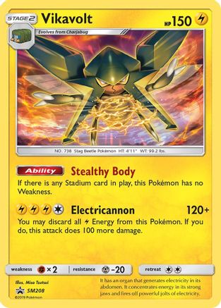 Vikavolt - SM208 SM208/248 - SM Promos Holofoil-1