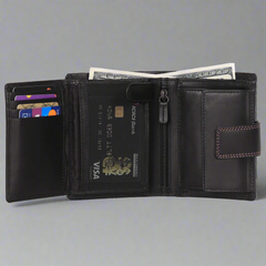 MET Men's Fashion Leather Wallet-9