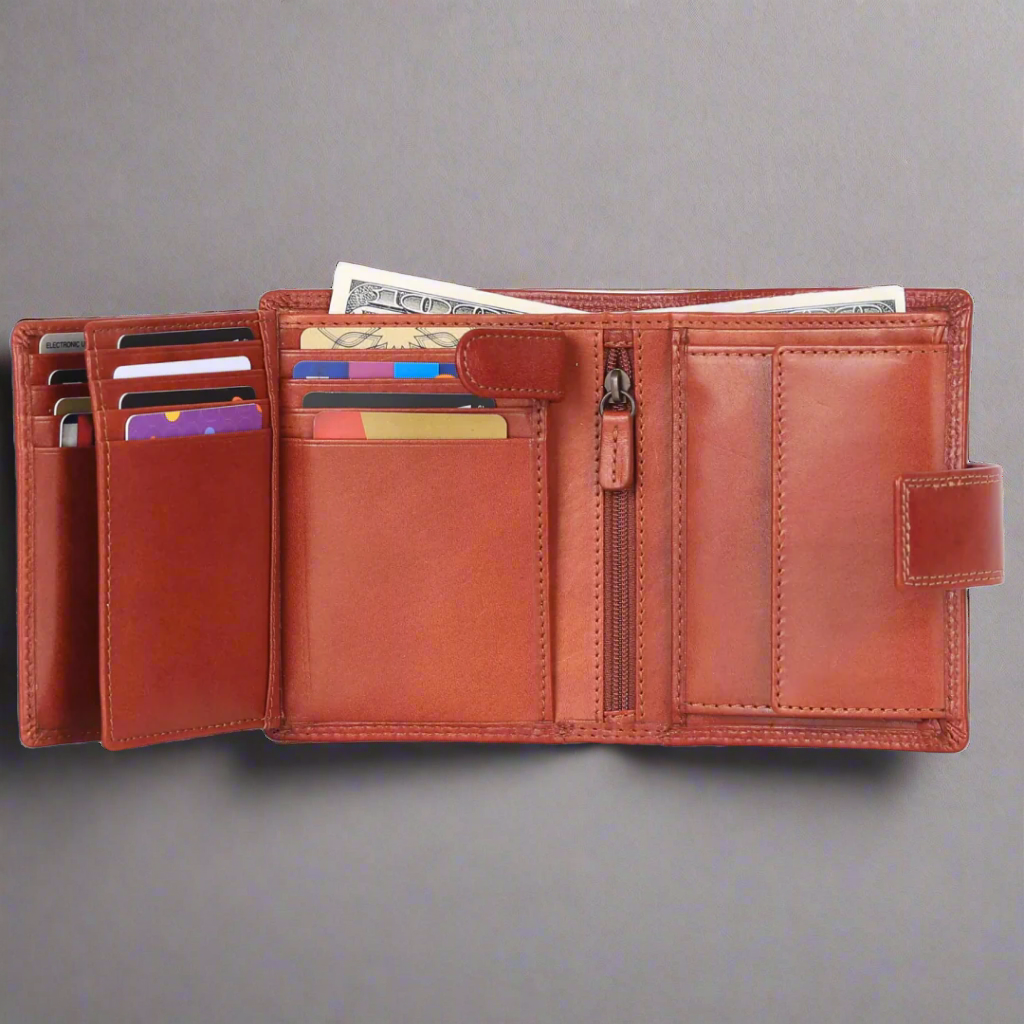 MET Men's Fashion Leather Wallet-15