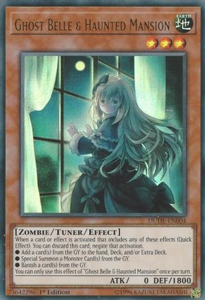 Ghost Belle & Haunted Mansion (DUDE-EN004) - Duel Devastator 1st Edition-1