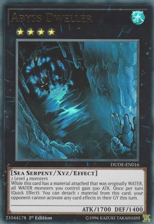 Abyss Dweller (DUDE-EN016) - Duel Devastator 1st Edition