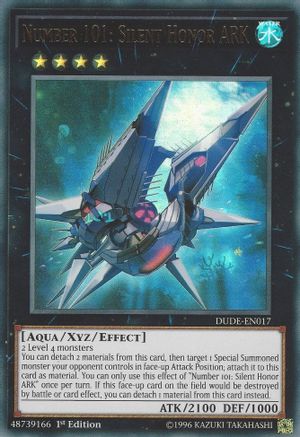 Number 101: Silent Honor ARK (DUDE-EN017) - Duel Devastator 1st Edition-1