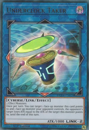 Underclock Taker (DUDE-EN020) - Duel Devastator 1st Edition-1