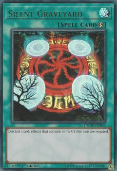 Silent Graveyard (DUDE-EN042) - Duel Devastator 1st Edition-1